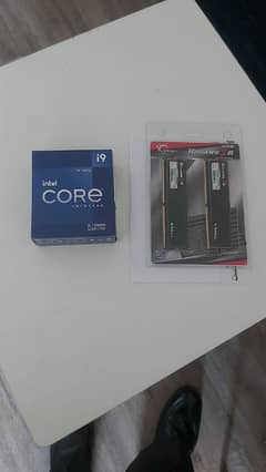 Core i9 12900k with mobo and ram