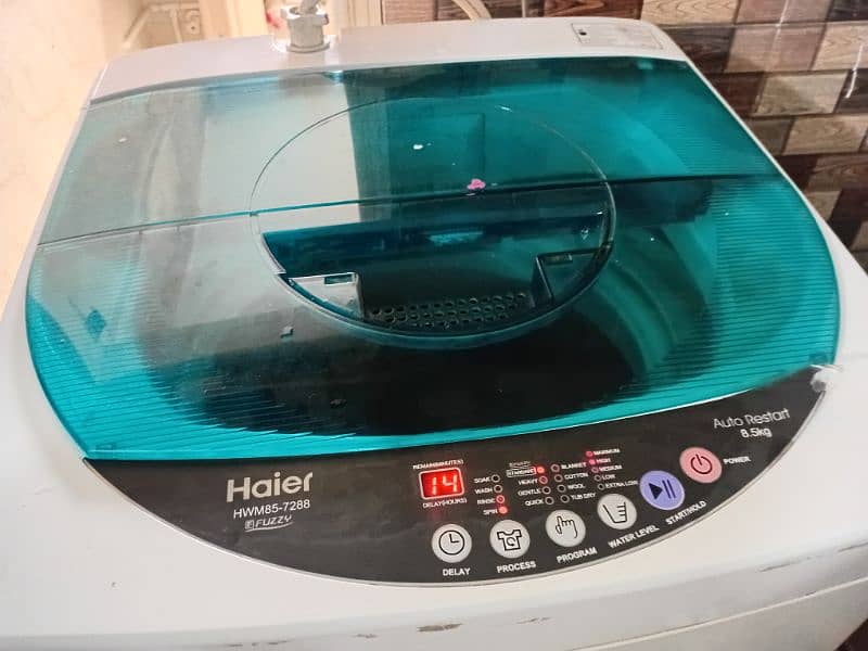 haier machine 0