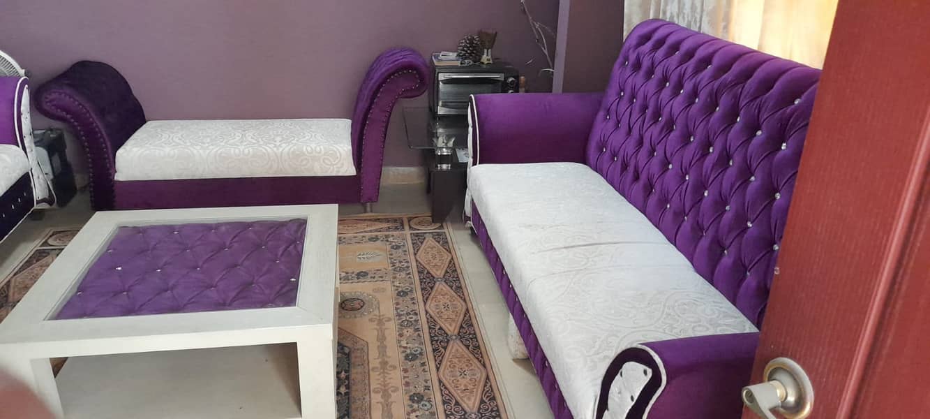 9 Seater Sofa Set (Almost New Condition) 3