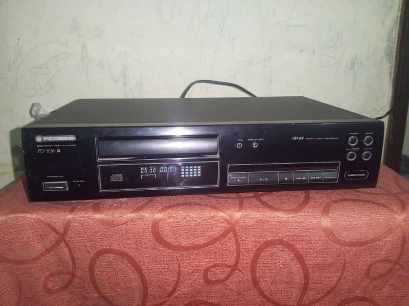 Pioneer Disk Player Made In Germany 1