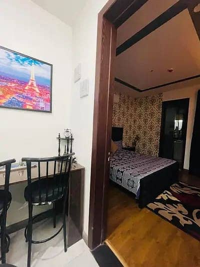 Daily basis 1 BHK furnished Luxurious apartment available 3