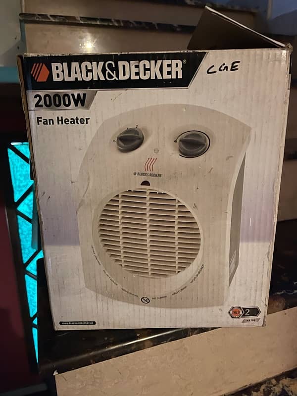 Orignal Black and Decker Heater 0