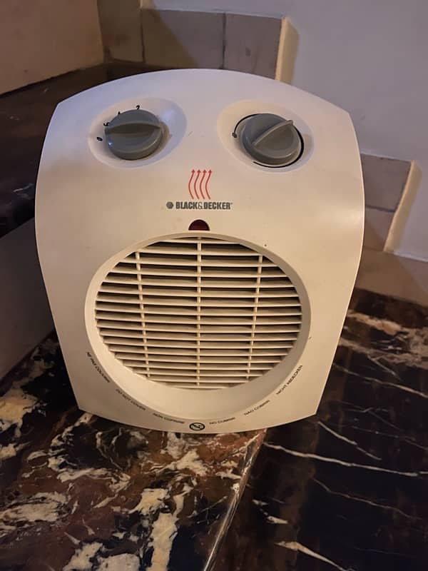 Orignal Black and Decker Heater 2