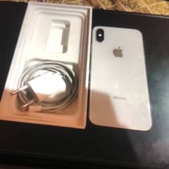 I phone X 256GB PTA Approved with BoX