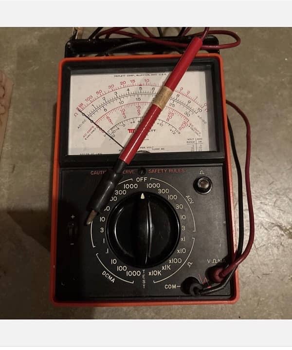 American Triplett Multimeter for sale 0