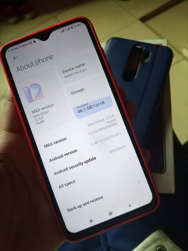 Redmi Note 8 Pro 6/128 Official Pta Approved 9