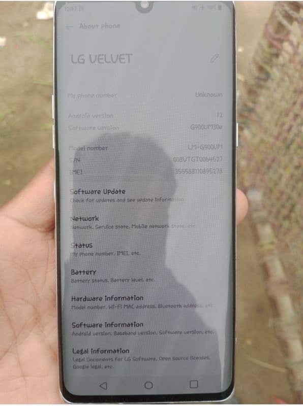 LG velvet 5g 2