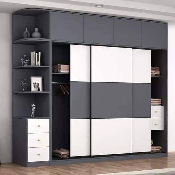 WOOD WORK KITCHEN CABINET /PARTITION 0