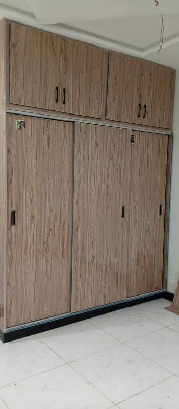 WOOD WORK KITCHEN CABINET /PARTITION 2