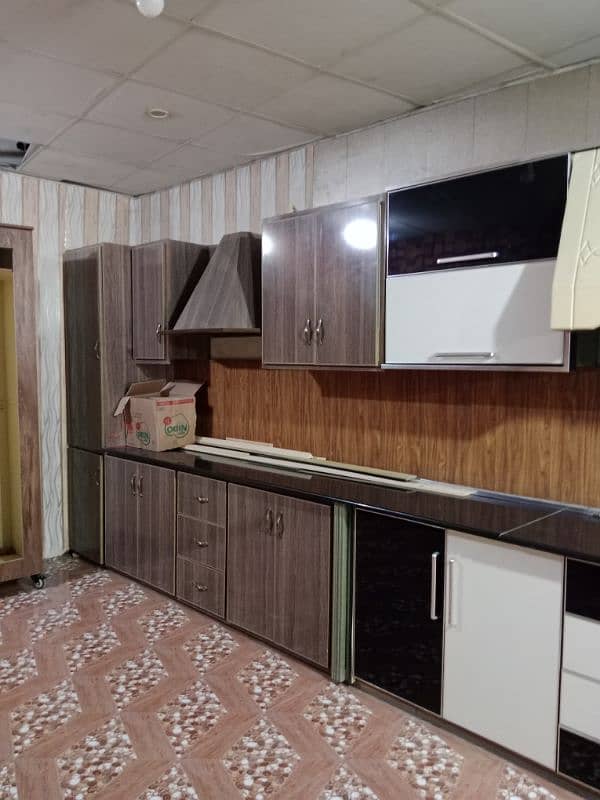 WOOD WORK KITCHEN CABINET /PARTITION 7