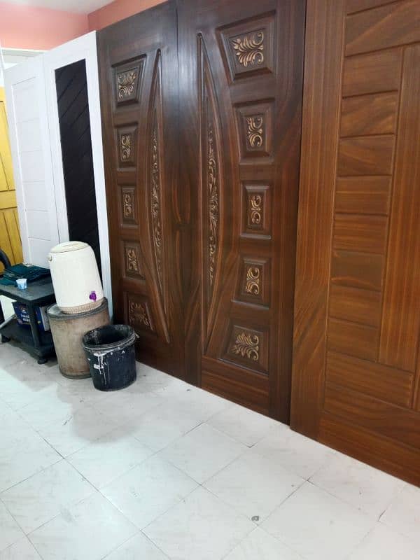 WOOD WORK KITCHEN CABINET /PARTITION 9