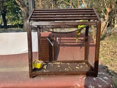 Cage for parrots