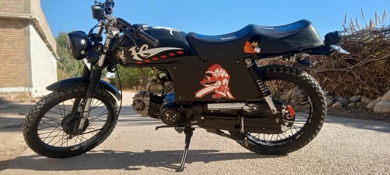 hi speed cd 70cc 2019 model modified with original parts 0