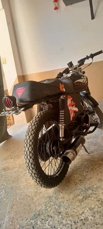 hi speed cd 70cc 2019 model modified with original parts 5