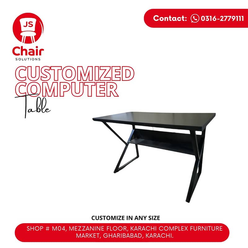 Computer Table in karachi | Study Table | Workstation | Office Table 0