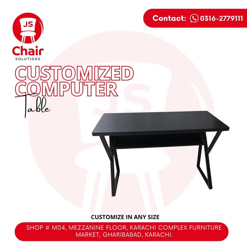 Computer Table in karachi | Study Table | Workstation | Office Table 3