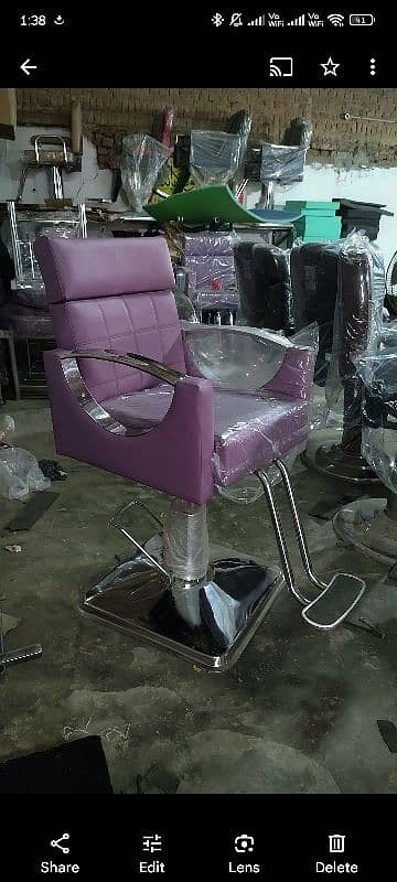 Brand new salon/parlour furniture, chairs, hair wash units,massage bed 3