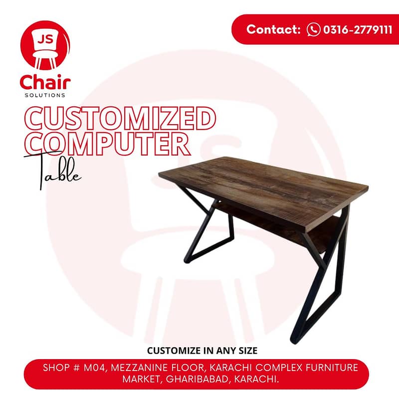 Premium Office Tables – Executive, K Shape , L-Shaped Computer Table 2