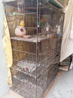 Cage for birds