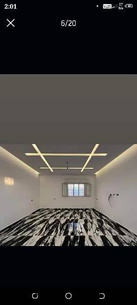 False Ceiling,Gypsum Board, 3D Wallpaper,Pvc Wallpanel,Vinyle Floor 4