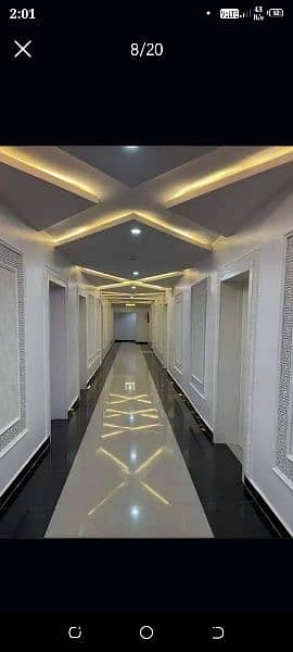 False Ceiling,Gypsum Board, 3D Wallpaper,Pvc Wallpanel,Vinyle Floor 7