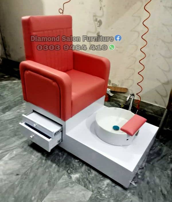 Brand new salon/parlor chairs furniture, hair wash, massage beds 9