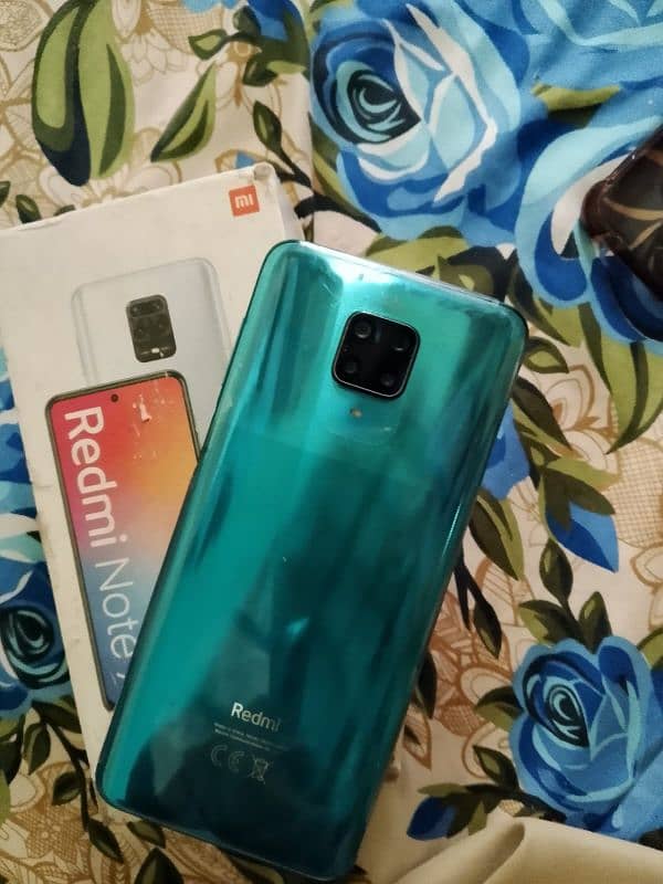 redmi note 9 Pro box mobile condition 10 / 10 6ram 128 5