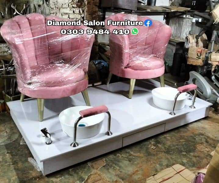 Brand new salon/parlor chairs, salon furniture, hair wash units, 16