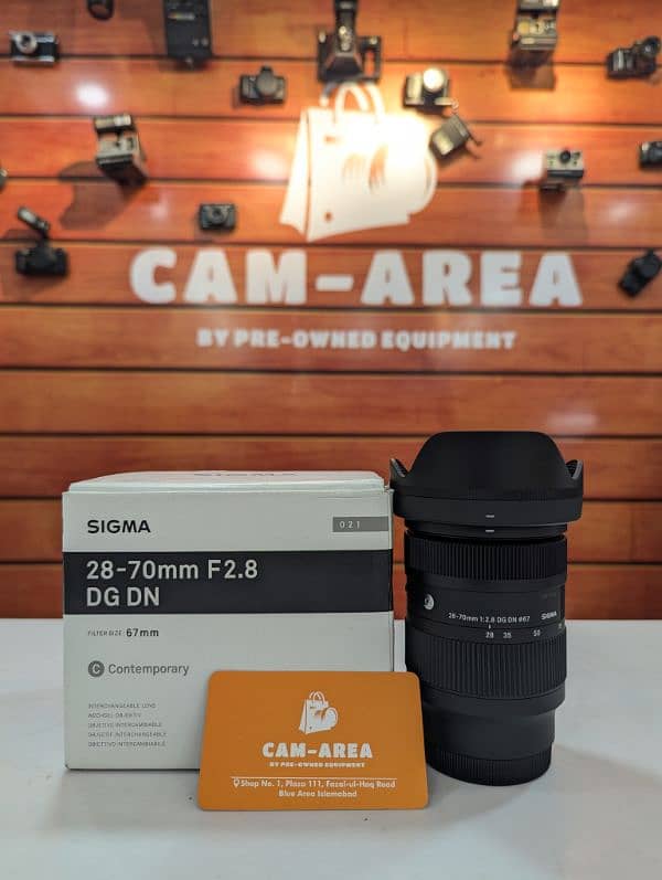 Sigma 28-70mm F2.8 DG DN For Sony Mount, 10/10+, Import Unit. 0