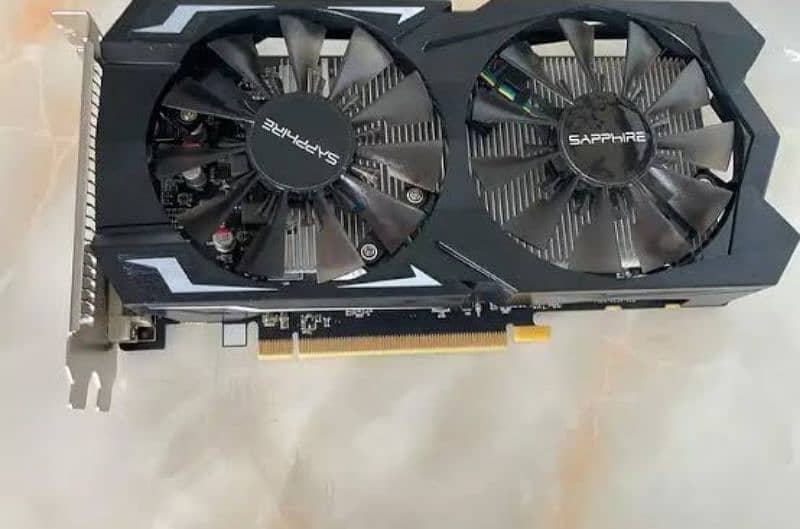 Rx 560 4gb GDDR5 dual fan graphics card 0