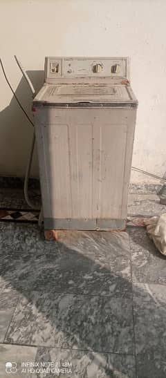 washing machine aluminum covered