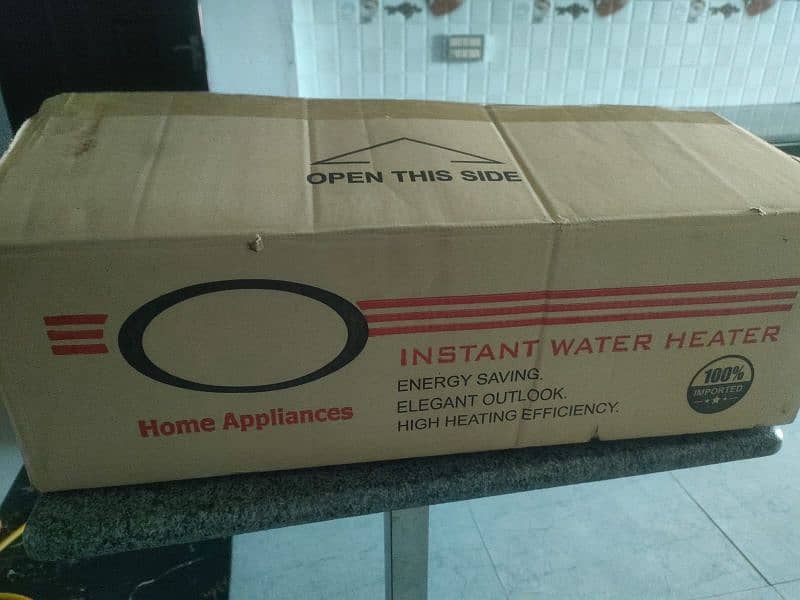 brand new lpg instant 8L geyser 2