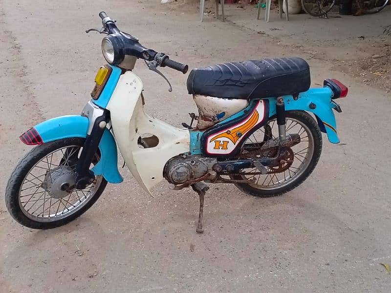 HONDA 50 CONVERTED TO 70 1