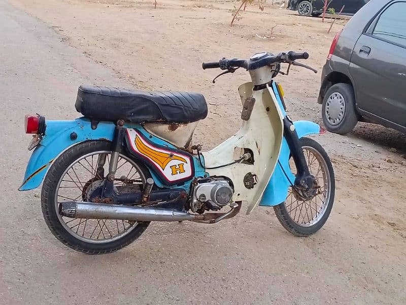 HONDA 50 CONVERTED TO 70 3