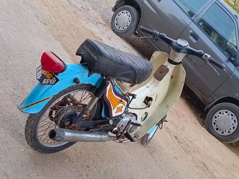 HONDA 50 CONVERTED TO 70 4