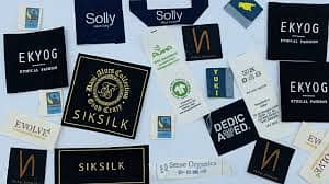 Woven Label|Clothing labels|Label|Patches|Hang tag|Logo|Fabric Tags 2