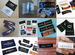 Woven Label|Clothing labels|Label|Patches|Hang tag|Logo|Fabric Tags 4