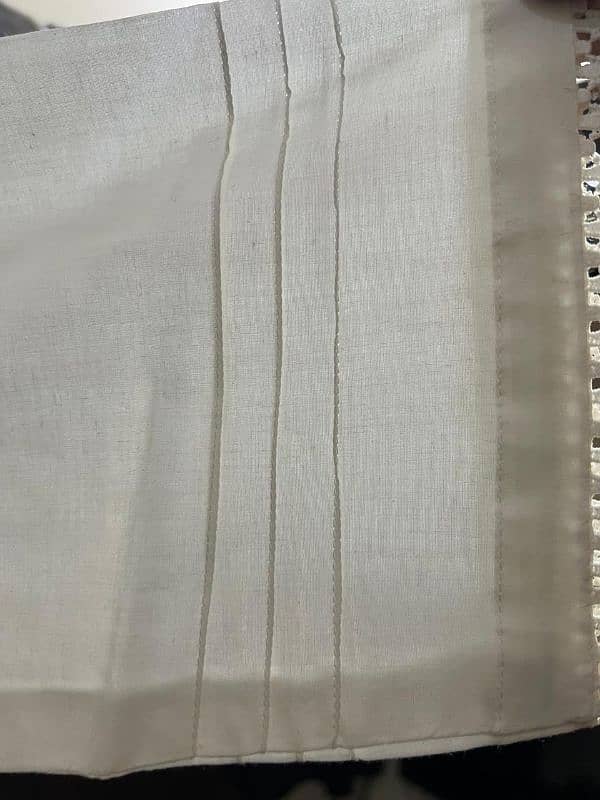 plain white and plain black new cotton suits ( pajama Qameez ] 2