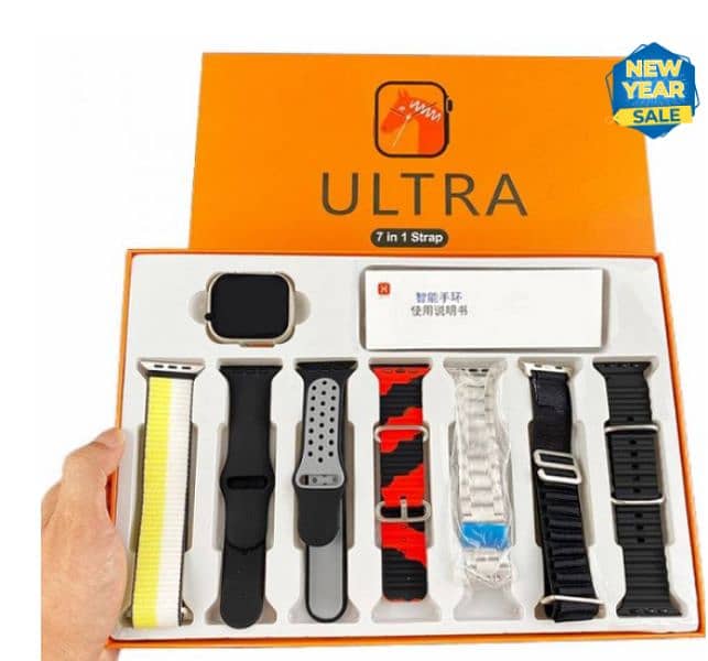 ultra 7 in 1 smart watch brand new 1