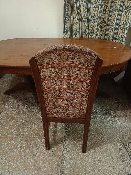 Dining Table with 6 chairs 2