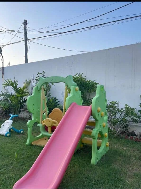 Slide with swing 1