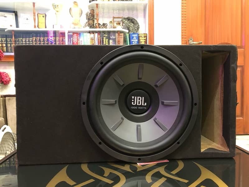 JBL woofer and amplifier 3