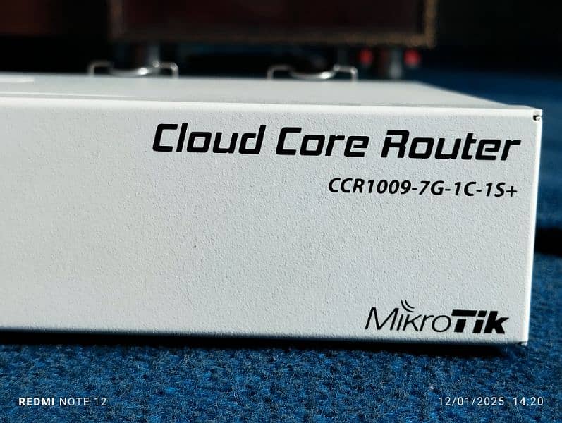 Mikro Tik Router Cloud core CCR1009-7G-1C-1S 0