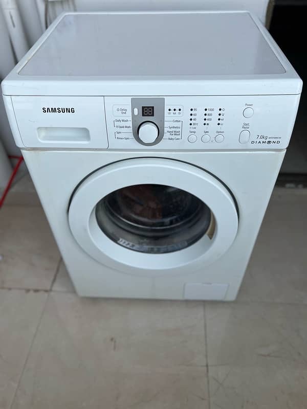 Samsung fully automatic front load washing machine 3