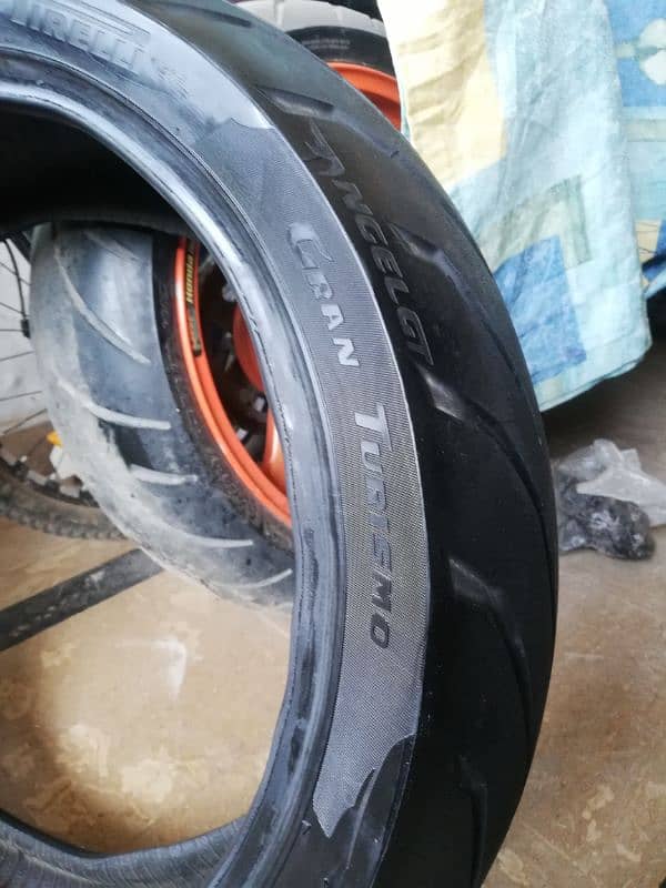 190/55/17 Pirelli NGEL GT Tyre 1