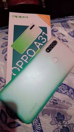 oppo A-31  Mobile 8/256 with box and charger