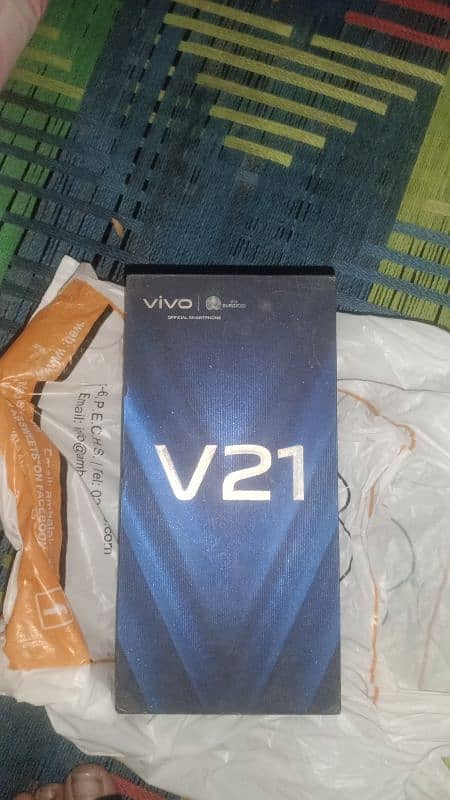 Vivo v21 with box 6