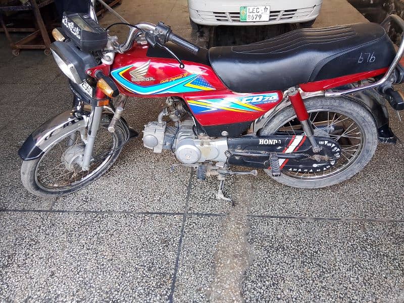 Honda 70 motorcycle 1