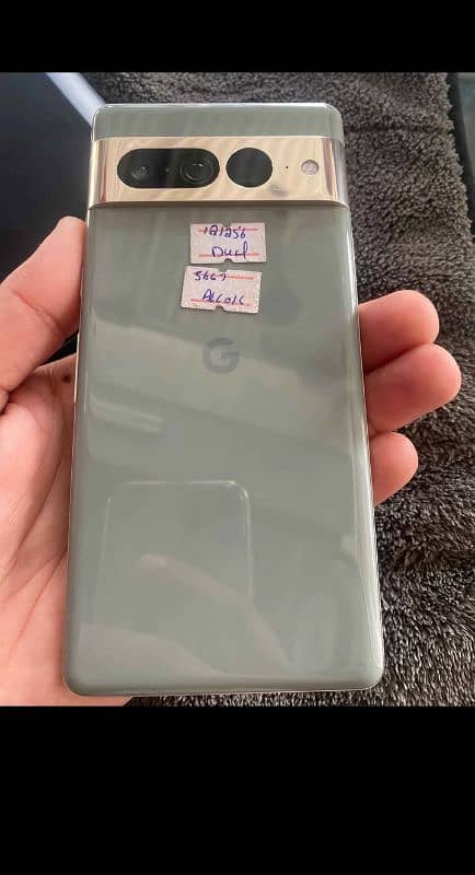 Google pixel 7 pro 5G 12/256Gb Dual Sim PTA approved 6