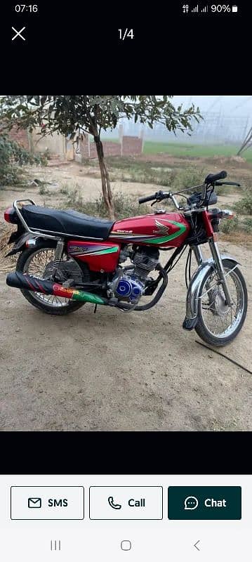 Honda cg 125 2009 model exchange possible with Honda cd70 1